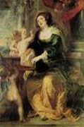 Portrait of St Cecilia by Rubens
